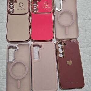 Pink and Rose Gold Phone Case Bundle – Protective Stylish Covers